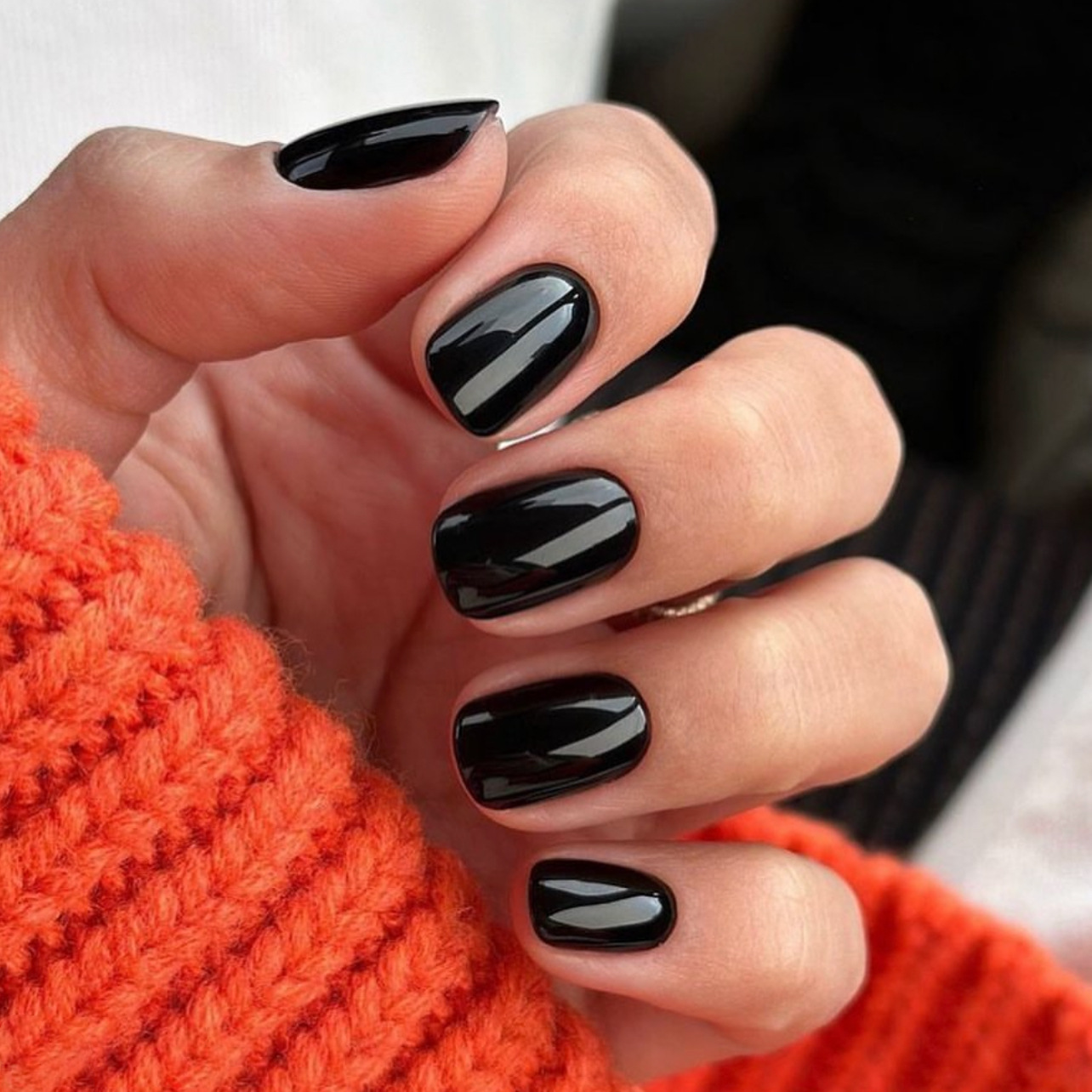 Nail Art Full Color - 24pcs Solid Color Full Cover Nail
