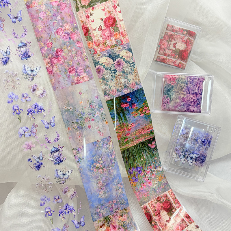 1Pc 100cm Flower Nail Foils fo - Nail Foil Transfer ulasan dan harga