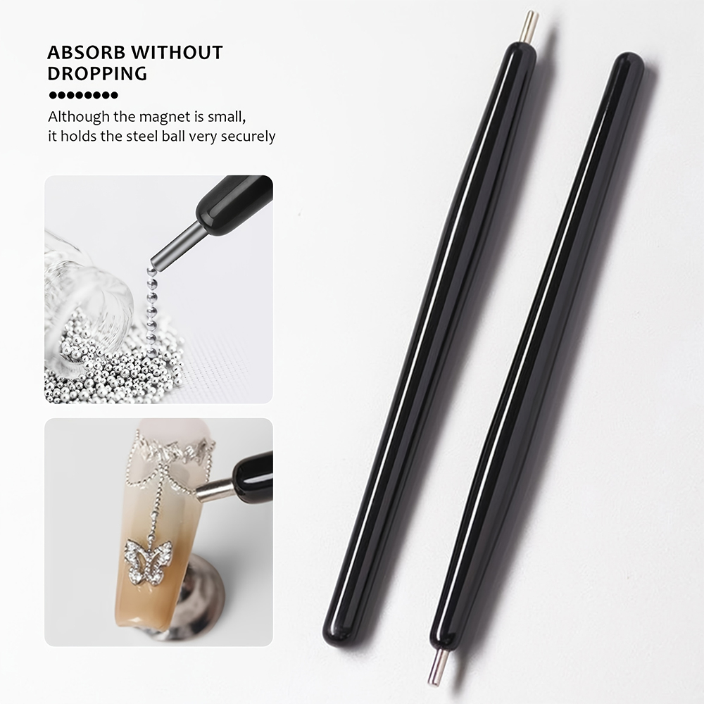 6Pcs Double Headed Nails Set F - Nail Art Full Color ulasan dan harga