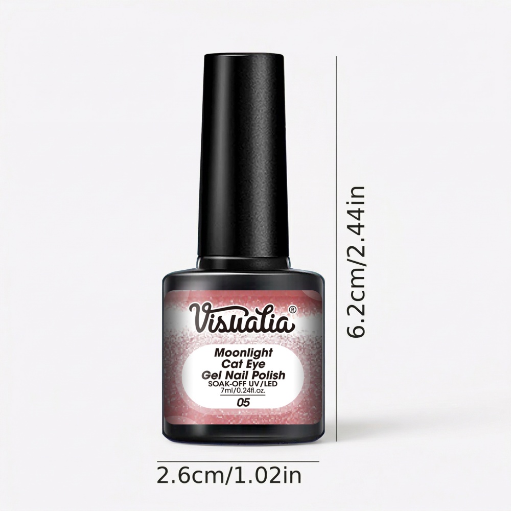 Visuatia Bean Paste Nude Moonl - Nail Art Extension Cat Eye ulasan dan harga