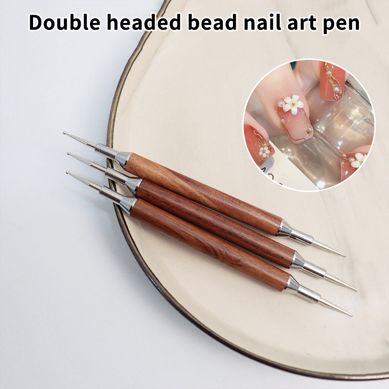 Sandalwood Nail Dotting Pen Do - Nail Art Dotting Tool ulasan dan harga