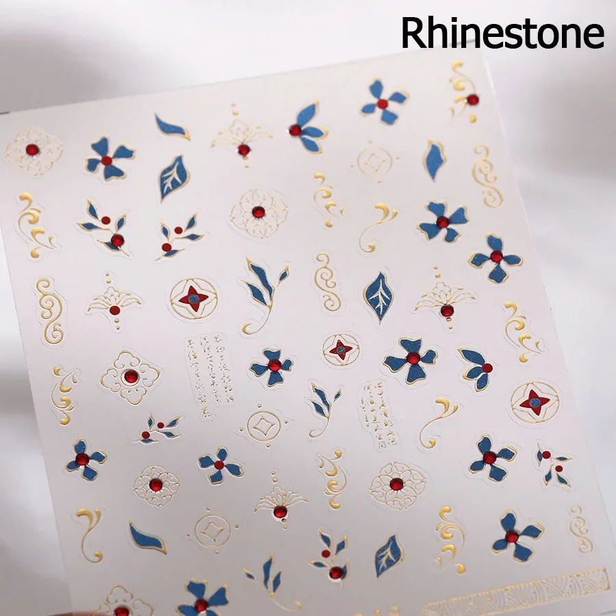 Bohemian Pattern Colorful Love - Nail Art Zelda ulasan dan harga