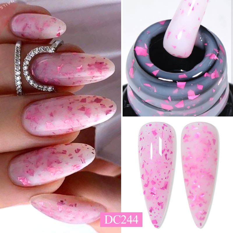 Mtssii 7ML Pink Glitter Quick  - Nail Foil Transfer ulasan dan harga