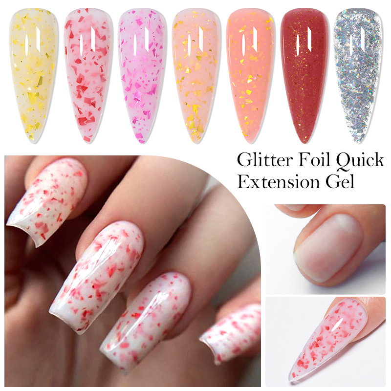 Mtssii 7ML Pink Glitter Quick  - Nail Foil Transfer ulasan dan harga
