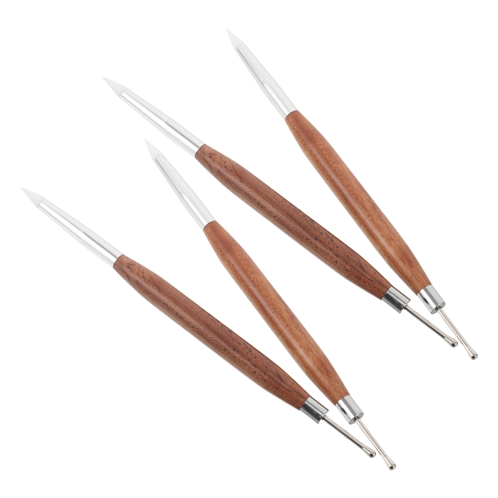 2Pcs Nail Art Liner Brushes Do - Nail Art Dotting Tool ulasan dan harga
