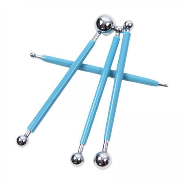 2x 4 Pieces Ball Stylus Dottin - Nail Art Dotting Tool ulasan dan harga