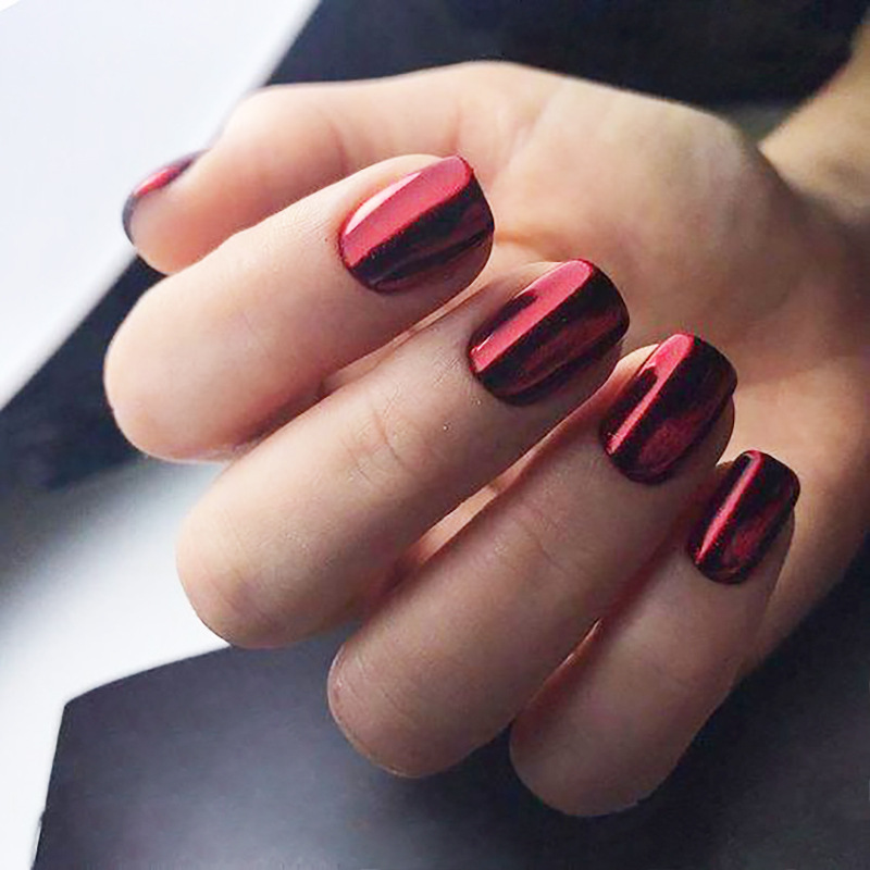 24pcs Solid Color Full Cover N - Nail Art Full Color ulasan dan harga