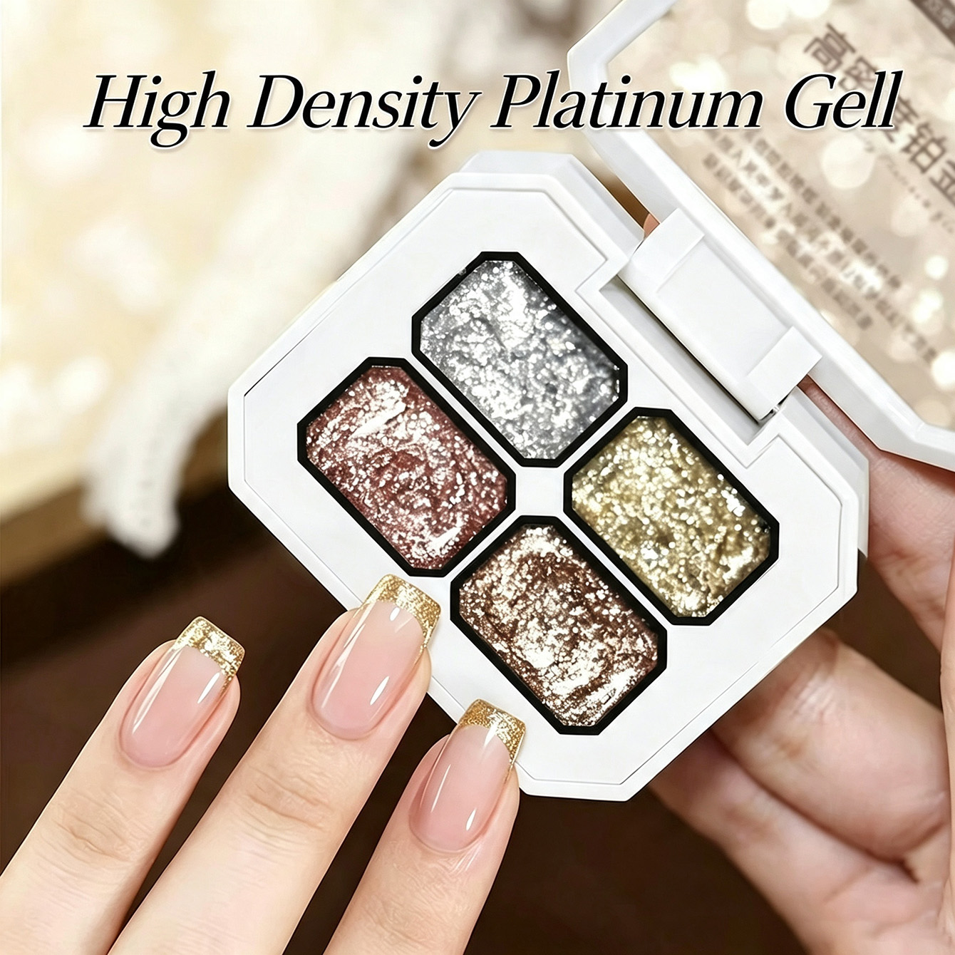 MIANEL Chunky Foil Platinum Na - Nail Foil Transfer ulasan dan harga