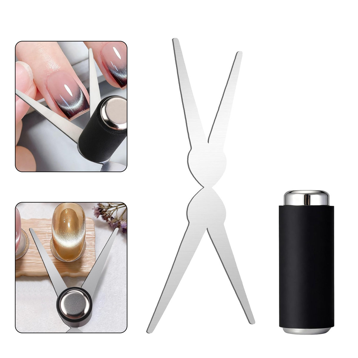 Double Head French Nail Art Ma - Nail Art Full Color ulasan dan harga