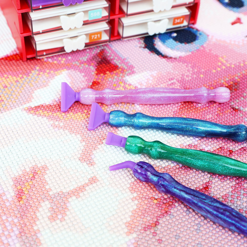HOMFUN 5D Diamond Painting Pen - Nail Art Full Color ulasan dan harga