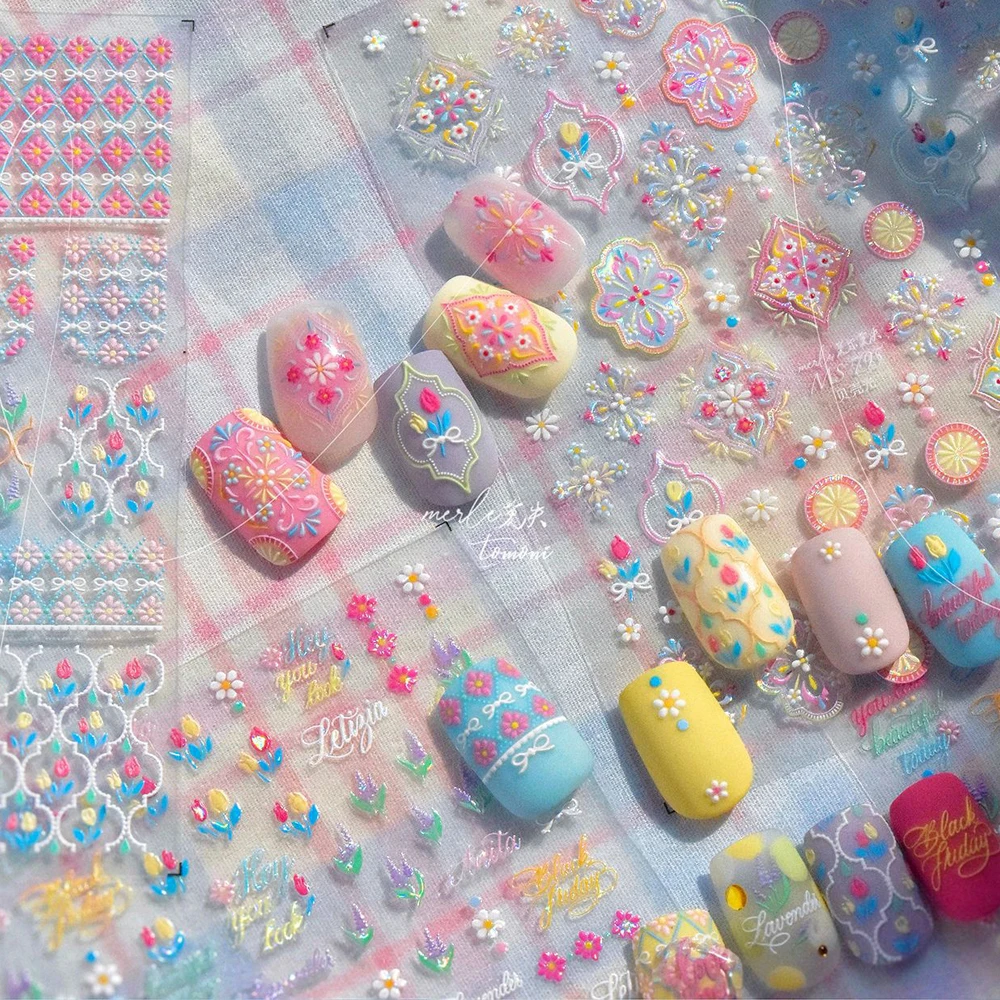 Baroque Pattern Hot Stamping G - Nail Art Zelda ulasan dan harga