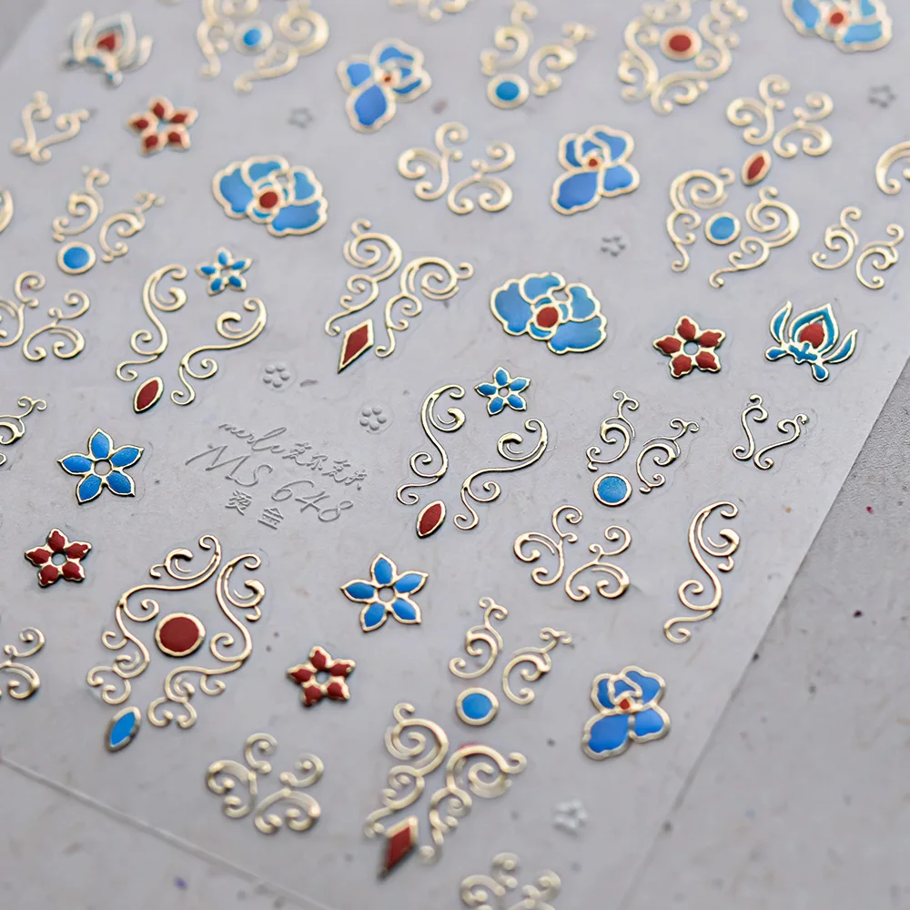 Baroque Pattern Hot Stamping G - Nail Art Zelda ulasan dan harga