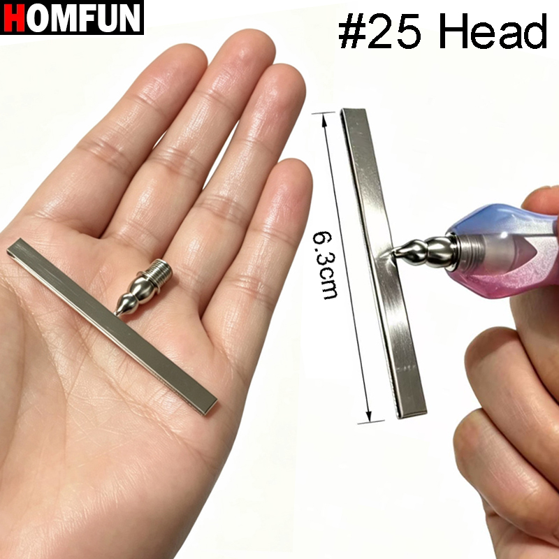 HOMFUN New 25 Head Diamond Pai - Nail Art Full Color ulasan dan harga